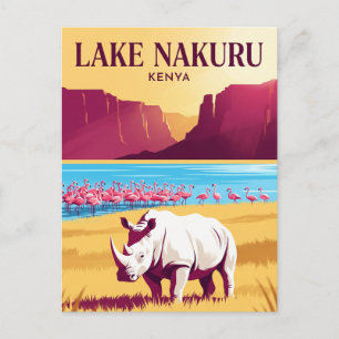 Carte Postale Parc national du lac Nakuru Kenya