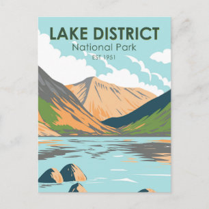 Carte Postale Parc national du Lake District Wasdale Head Anglet