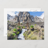 Carte Postale Parc national du Mont Central Kenya (Devant / Derrière)