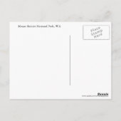 Carte Postale Parc national du Mont Rainier John Muir Citation (Dos)