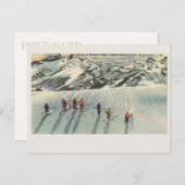 Carte Postale Parc national du Mont-Rainier Ski Mazama Ridge (Devant / Derrière)