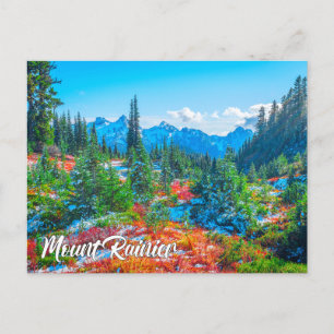 Carte Postale Parc national du mont Rainier, Washington