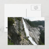 Carte Postale Parc national du Nevada Falls at Yosemite (Devant / Derrière)
