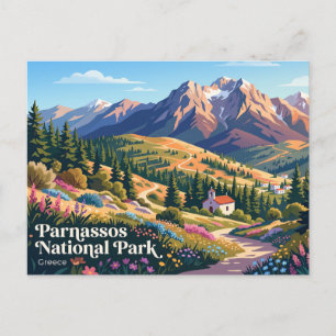 Carte Postale Parc national du Parnasse Grèce