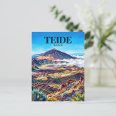 Carte Postale Parc national du Teide Espagne (Debout devant)