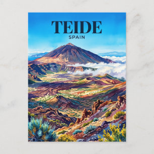 Carte Postale Parc national du Teide Espagne