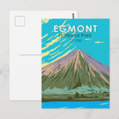 Carte Postale Parc national Egmont Nouvelle-Zélande Vintage (Devant / Derrière)