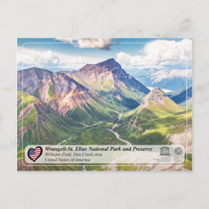Carte Postale Parc national et réserve de Wrangell-St. Elias
