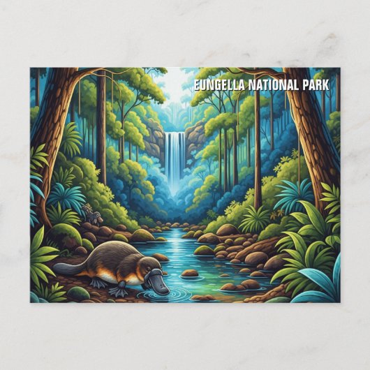 Carte Postale Parc national Eungella Australie (Devant)