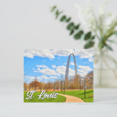 Carte Postale Parc national Gateway Arch (Debout devant)