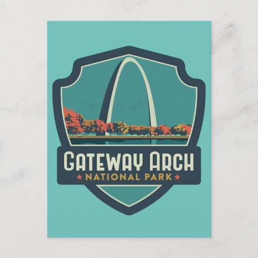 Carte Postale Parc national Gateway Arch (Devant)