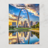 Carte Postale Parc national Gateway Arch Missouri (Devant)