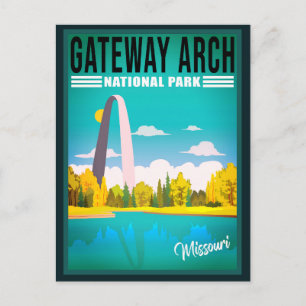 Carte Postale Parc national Gateway Arch - Missouri Saint Louis