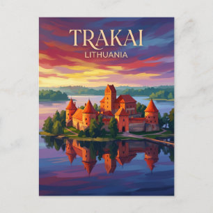 Carte Postale Parc national historique de Trakai Lituanie