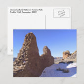 Carte Postale Parc national historique du Chaco Culture (Devant / Derrière)