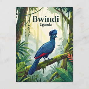 Carte Postale Parc national impénétrable de Bwindi Ouganda