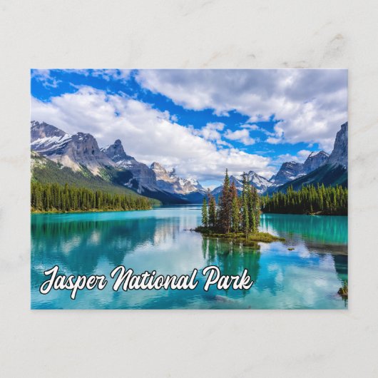 Carte Postale Parc national Jasper, Alberta, Canada (Devant)