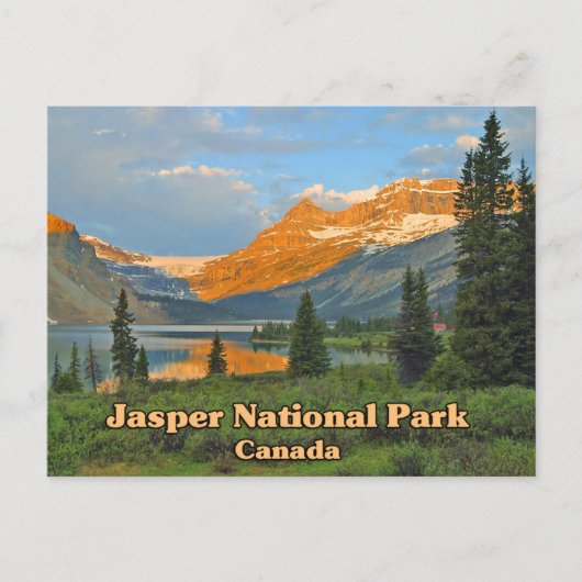Carte Postale Parc national Jasper Canada (Devant)