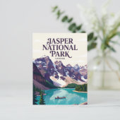 Carte Postale Parc national Jasper Canada (Debout devant)