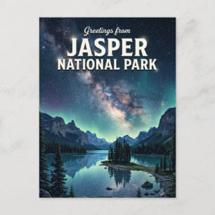 Carte Postale Parc national Jasper Canada