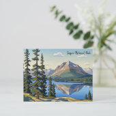 Carte Postale Parc national Jasper Canada (Debout devant)