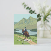 Carte Postale Parc national Killarney Voyage à cheval (Debout devant)