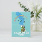 Carte Postale Parc national Kootenay, Kootenay Canada (Debout devant)