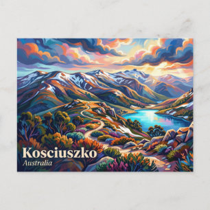 Carte Postale Parc national Kosciuszko Australie