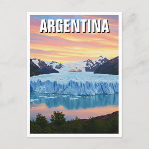 Carte Postale Parc national Los Glaciares Argentine Travel