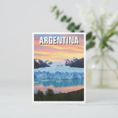 Carte Postale Parc national Los Glaciares Argentine Travel (Debout devant)