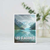 Carte Postale Parc national Los Glaciares Argentine Travel (Debout devant)