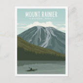 Carte Postale Parc national Mount Rainier Washington Travel (Devant)