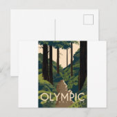 Carte Postale Parc national olympique (Devant / Derrière)