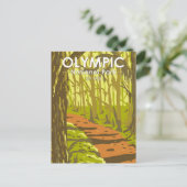 Carte Postale Parc national Olympique Forêt tropicale Hoh Washin (Debout devant)