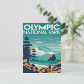 Carte Postale Parc national olympique Washington Rocky Beach (Debout devant)