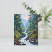 Carte Postale Parc national olympique | Washington Travel (Debout devant)