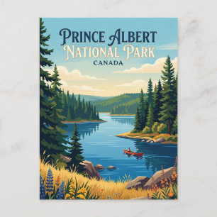 Carte Postale Parc national Prince-Albert Canada