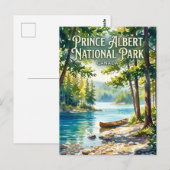 Carte Postale Parc national Prince-Albert Canada (Devant / Derrière)