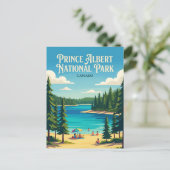 Carte Postale Parc national Prince-Albert Canada (Debout devant)