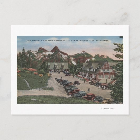 Carte Postale Parc national Rainier - Tatoosh (Devant)