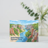 Carte Postale Parc national Shcherbakovsky Russie (Debout devant)