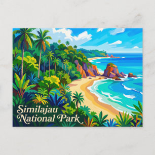 Carte Postale Parc national Similajau Malaisie