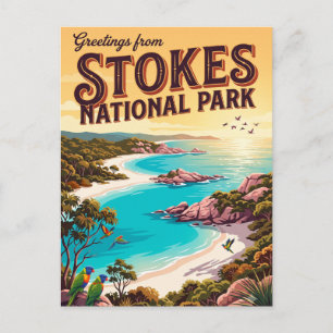 Carte Postale Parc national Stokes Australie