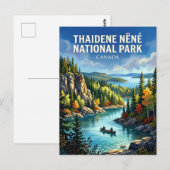Carte Postale Parc national Thaidene Nëné Canada (Devant / Derrière)