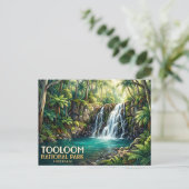 Carte Postale Parc national Tooloom Australie (Debout devant)