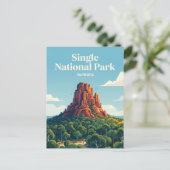 Carte Postale Parc national unique d'Australie (Debout devant)