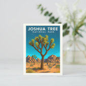 Carte Postale Parc national vintage de Joshua Tree (Debout devant)