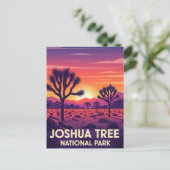 Carte Postale Parc national vintage de Joshua Tree (Debout devant)