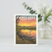 Carte Postale Parc national vintage des Everglades (Debout devant)