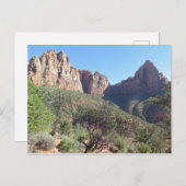 Carte Postale Parc national Watchman Zion (Devant / Derrière)